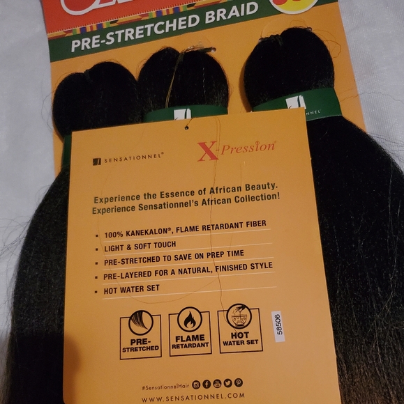 2 Packs X-Pression Braiding hair - Picture 4 of 7